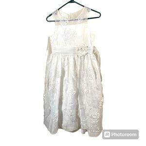 COPY - BonnieJean White Formal Girl’s Dress sz 12